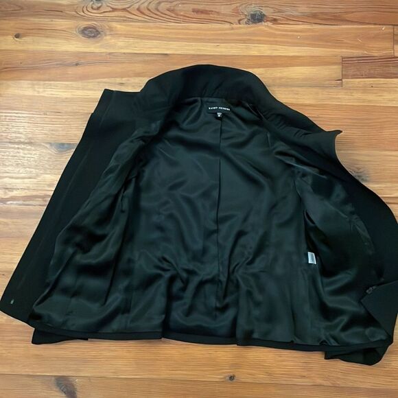 Randy Kemper Black Jacket Womens 10 Full Zip High Neck Lined - Picture 3 of 11
